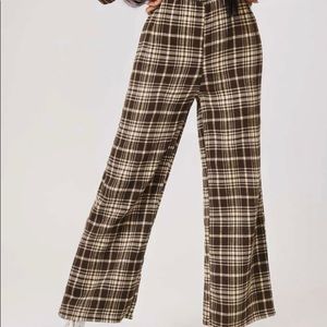 Shein flannel pants xs